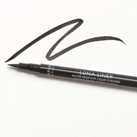 Luna Liner Water Resistant Liquid Eyeliner in BLACK | NEW | Seraphine Botanicals - Picture 4 of 12